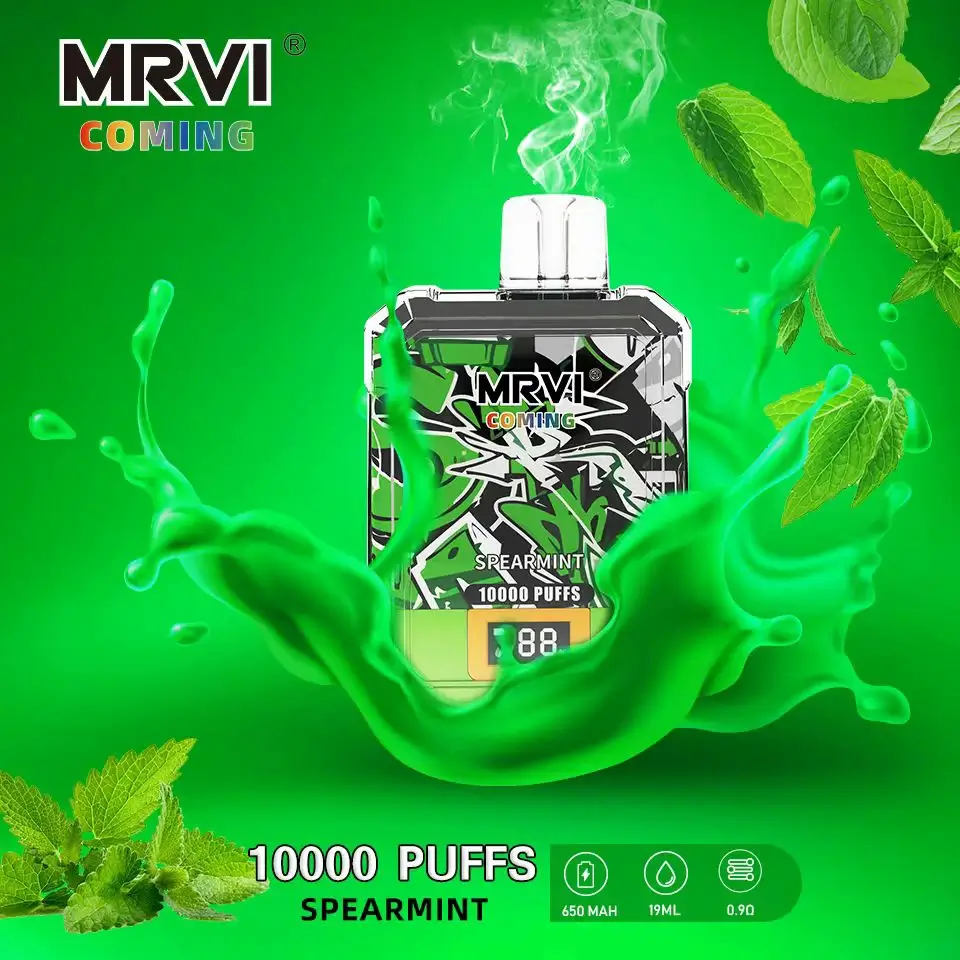 MRVI COMING 10000 Puffs Wholesale Mesh Coil Vape Pen with Full Display 19ml 2%-5% Nicotine