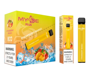 Wholesale MYDE Plus 800 Puffs Disposable Vape Pen 22 Flavors 550mAh 0% 2% 5% Nicotine EU Stock