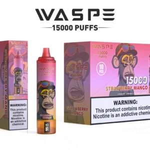 What Are the Key Differences Between Waspe 15000 Puffs Digital Box and Waspe 15000 Puffs LCD Display?2