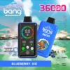 Bang 36000 Puffs Rechargeable 850mAh Battery Disposable Vapes in Bulk with a Wide Range of Flavors from Original Factory Nicotine 0% 2% 3% 5% (1)