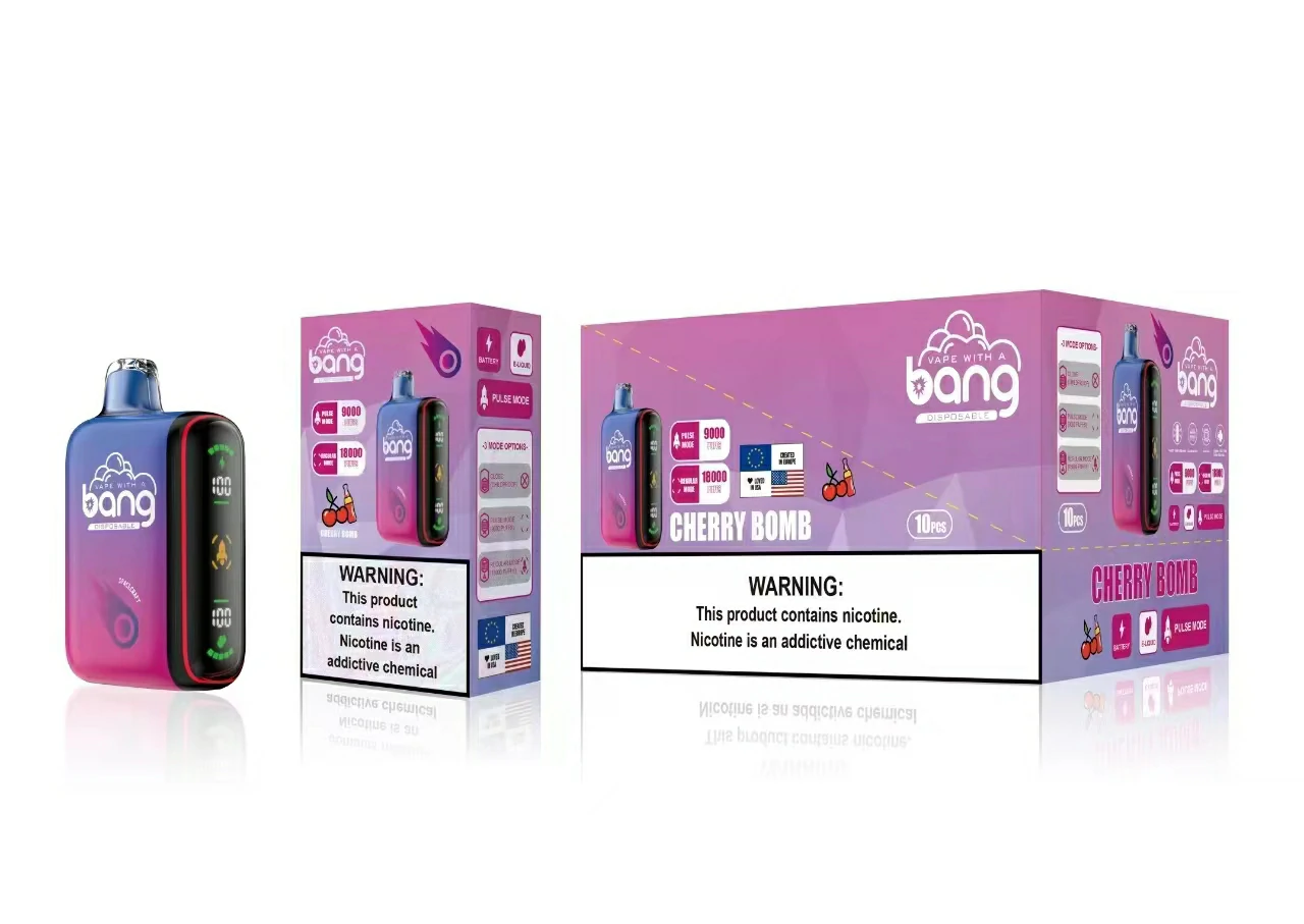 Premium Bang Rocket 18000 Puffs Disposable Vapes LED Screen Display Available for Bulk Wholesale with Multiple Flavors 0% 2% 3% 5% Nicotine2