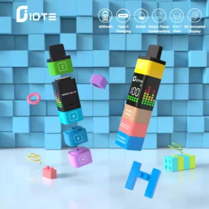 IQTE 2400 Puffs Disposable Vape Mesh Coil 600mAh Battery 0% 2% 3% Nicotine New 2025 Hot Sale Wholesale Bulk Purchase Direct Supply 1